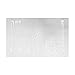 Marrywindix 7 Hooks Metal Over the Door Rack Hanger Hooks Organizer (White)