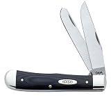 Case Cutlery Black G-10 Trapper pocket knife
