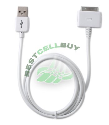 OEM Original USB 2.0 Data Sync Connect Transfer Charging Cable Cord Wire for ATT Apple iPhone 3G S - iPhone 4 - iPad Cell Phone - BestCellBuy Packaging