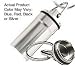 Ezy Dose Deluxe Metal Pill Fob Key Chain