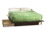 South Shore Storage platform bed 54/60 Chocolate