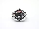 Japanese Anime Katekyo Hitman Reborn Cosplay Accessories - Set of Seven Gem Rings and Necklace 2nd Ver