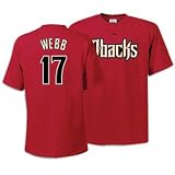 Brandon Webb Arizona Diamondbacks Name and Number T-Shirt (X-Large)