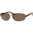 Hugo Boss 0320/S Men's Polarized Navigator Full Rim Designer Sunglasses - Semi Matte Brown Havana/Brown