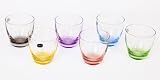 Produkt-Bild: Bohemia Cristal Glas 320 ml, 6-er Set farbig sortiert 24% Bleikristall