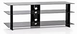 CPL140 Mobüler TV RACK GOLD SERIE OPTIONALE FARBKOMBINATION GUTE ABLAGEMÖGLICHKEITEN