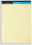Cambridge Legal Pad Perforated Tear-off Feint Ruled with Margin 100 Pages A4 Yellow Ref F79025 [Pack 10]