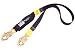 DBI-SALA 1240870 1 web, AF Kevlar shock pack, coated webbing leg, snap hooks x 6 ft.