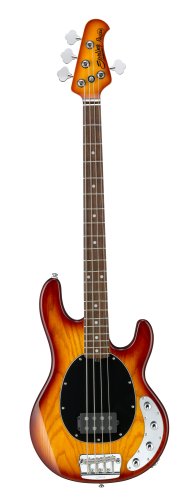 Sterling by Music Man RAY34-HB Bass (4 String, Honey Burst) On Sale