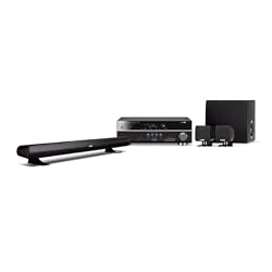Yamaha YHT-494BL with soundbar, 2 surrounds, subwoofer