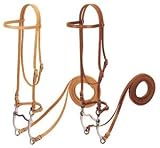 WEAVER HORSE LEATHER BRIDLE WESTERN WORKING PONY