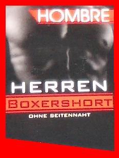 4 er Pack Herrenboxer-Retroshorts von Hombre, Microfaser.