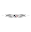 Houston Texans Rear Auto Graphic Decal