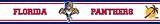 Florida Panthers Peel and Stick Wallpaper Border