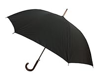 London Fog Auto Stick Umbrella, Black, One Size
