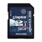 Kingston Digital, Inc. 32 GB Flash Memory Card SDHA1/32GB