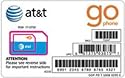 AT&T Go-Phone Prepaid Micro SIM Card for iPad Wi-Fi + 3G (TM) and iPhone 4