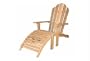 Adirondack With Ottoman By Anderson Teak