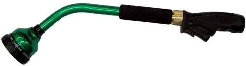 Childrens Toyshop  Tools & Hardware : Plastair SpringWand Deluxe 18-Inch Nine-Pattern Trigger Lock Watering Wand, Green #WW-18-8-4M