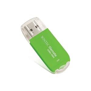 Wintec Filemate Color mini 2 GB USB 2.0 Flash Drive - Green