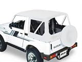 Bestop 5136152 Hood and Roof - Replace-a-top Suzuki Samurai all years White Denim