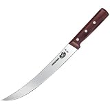 Forschner / Victorinox Breaking Knife, 10 in Curved, Rosewood Handle Model 40130