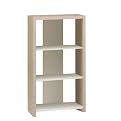 Network 3-Shelf Bookcase - Maple/ White