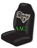 Set of 2 NFL Licensed Universal-fit Front Bucket Seat Cover - St. Louis Rams