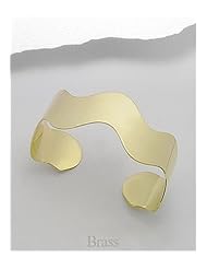 Cuff Bracelet In Brass