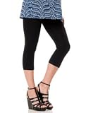 Motherhood Maternity: Secret Fit Belly(tm) Jersey Knit Maternity Crop Leggings