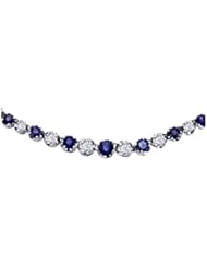 Sapphire & Diamond Necklace