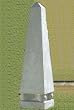 european style obelisk statue home yard grand sculpture