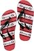 Georgia Bulldogs NCAA Unisex Thematic Striped Flip Flops - XL