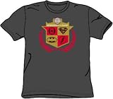  : Justice League DEFENDERS Adult Charcoal Gray T-shirt Tee Shirt