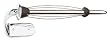 Perfect Tear Chrome Paper Towel Holder, Horizontal Wall-Mounted