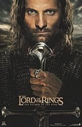 Return of the King Aragorn Viggo Mortensen 24x36 Movie Poster