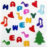 Happy New Year Gel Window Sticker