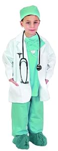 Jr Physician (Green) Child Costume Size 8-10