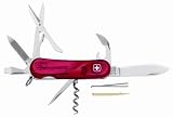 Wenger EVO 14 Swiss Army Knife Translucent Red