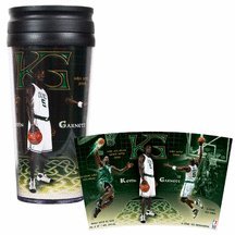 NBA Boston Celtics Kevin Garnett 16-Ounce Acrylic Travel Tumbler