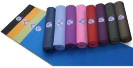 Aurorae Classic Yoga Mat - 1/4" Thick, 72" Long. Highest Customer Satisfaction Rating. Slip Free Rosin Included with each mat.