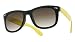 Neon Retro Wayfarer Sunglasses [2793] - Black / Yellow