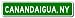 CANANDAIGUA, NEW YORK City Limit Sign - Aluminum - 6 x 24 inches