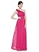 Ever Pretty Flower One Shoulder Long Bridesmaids Party Dress 08237