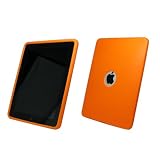 Premium Orange Silicone Gel Skin Cover Case for Apple iPad WiFi / 3G 16GB 32GB 64GB