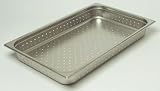 Perforated Pan Full Size- 12-3/4''W x 2-1/2''D x 20-3/4''L
