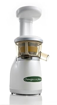 Omega VRT330HD Heavy Duty Vert Juicer Pearl White