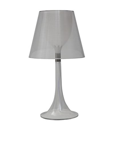 Glam Home Lampada Da Tavolo Trasparente