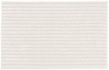 Grund Basics Riffle Bath Rug, 17-Inch by 24-Inch, Cream