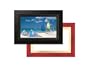 VIEWline 12" 16:9 Digital Picture Frame, 1280 x 800 max resolution, 2 interchangeable wood frames - black and cherry wood